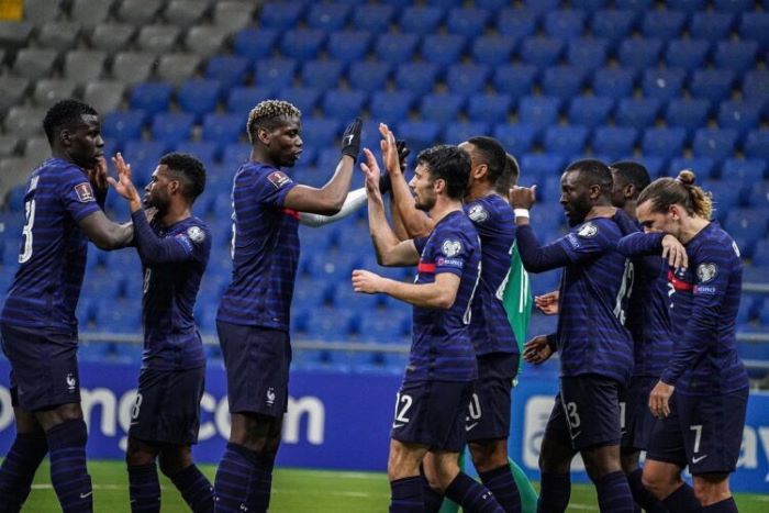 ฝรั่งเศส vs Calicas Wins phini        BAR  ที่ FIFA World Cup 2022